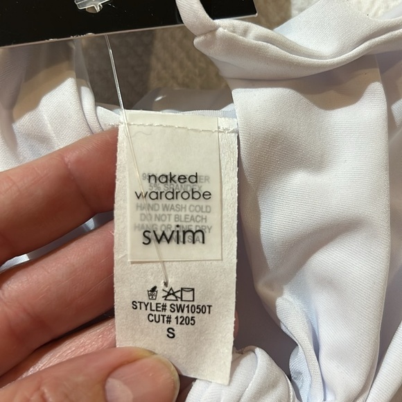 Naked Wardrobe Knotted Bikini top. NWT. Small - Picture 5 of 8